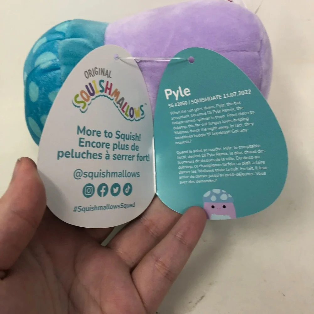 Squishmallows Pyle Mushroom 8